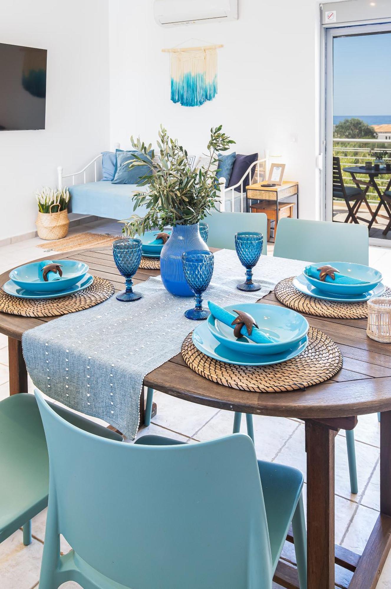 Apartament Maleme Yoga Blue Chania  Zewnętrze zdjęcie
