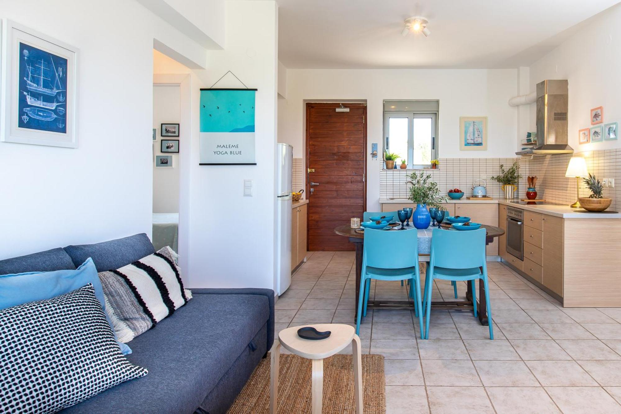 Apartament Maleme Yoga Blue Chania  Zewnętrze zdjęcie
