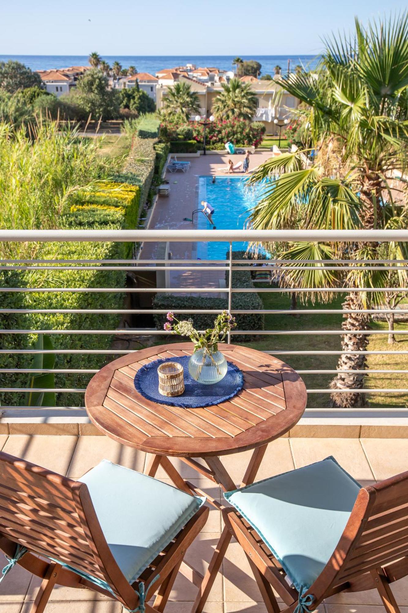 Apartament Maleme Yoga Blue Chania  Zewnętrze zdjęcie