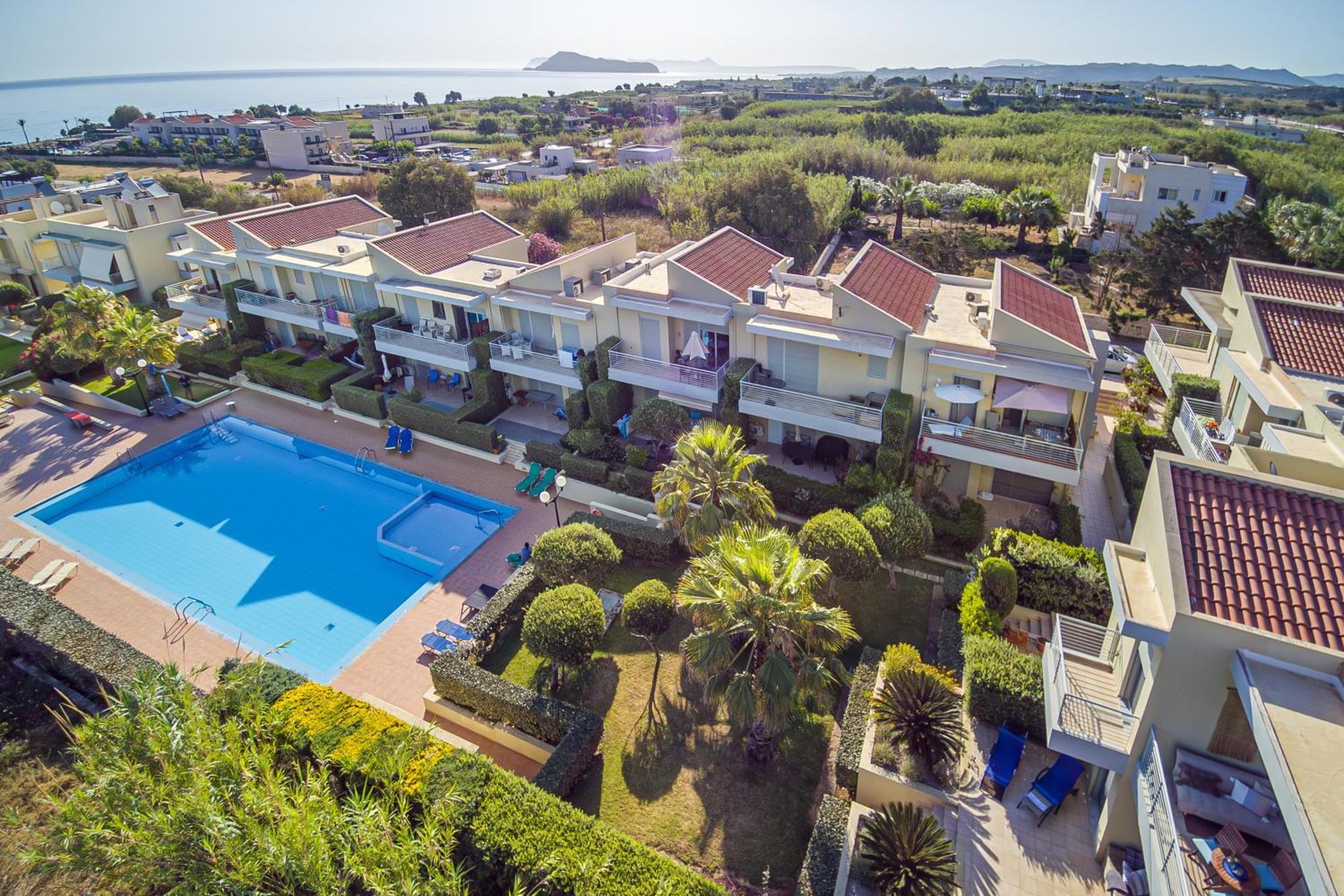 Apartament Maleme Yoga Blue Chania  Zewnętrze zdjęcie