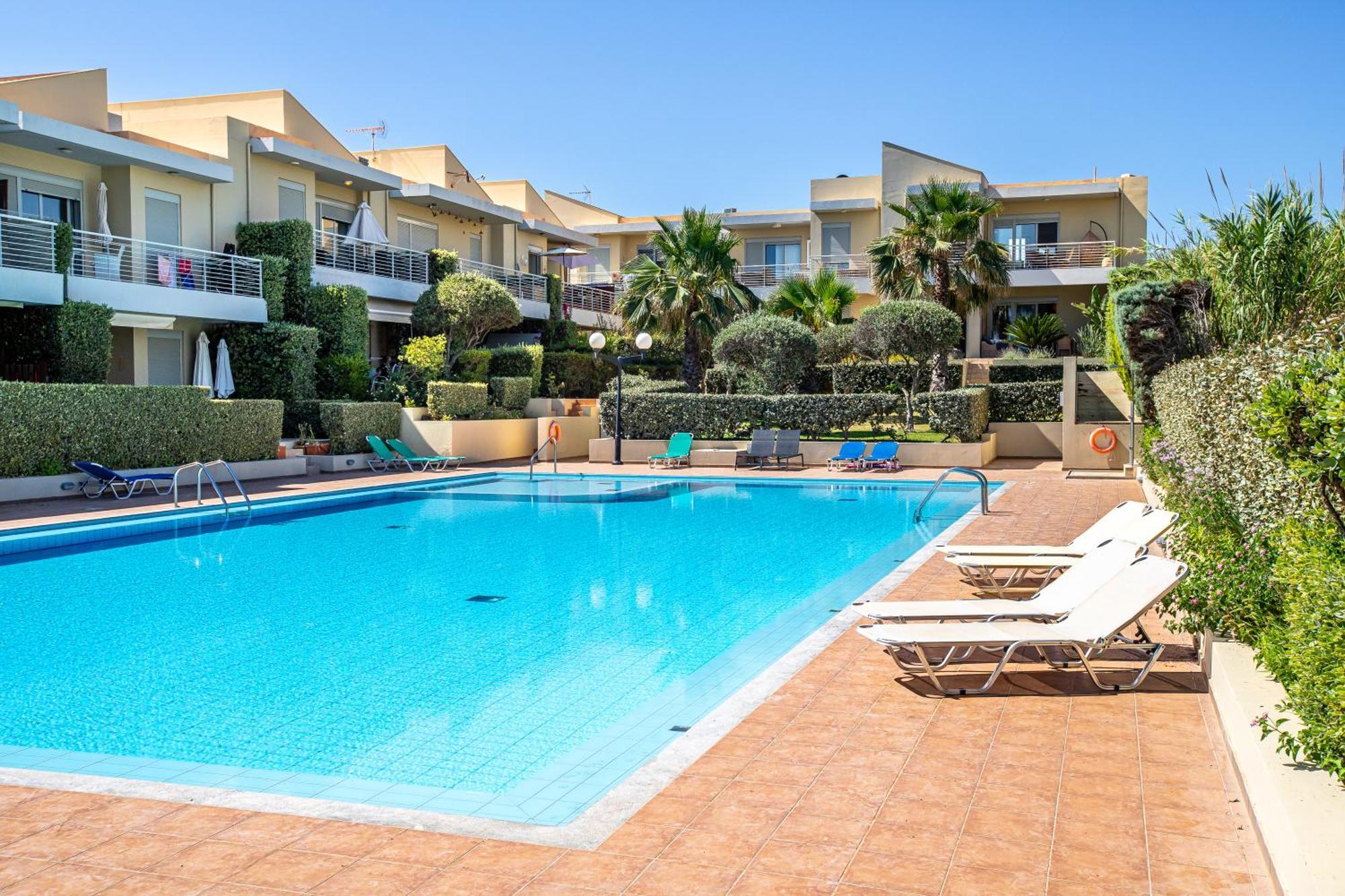 Apartament Maleme Yoga Blue Chania  Zewnętrze zdjęcie